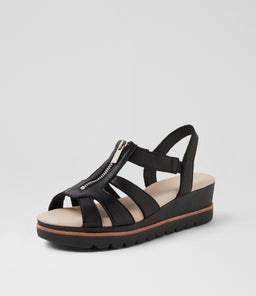 WASTROS DJ BLACK BLACK SOLE LEATHER