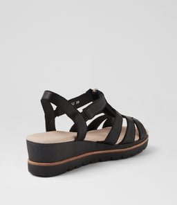 WASTROS DJ BLACK BLACK SOLE LEATHER
