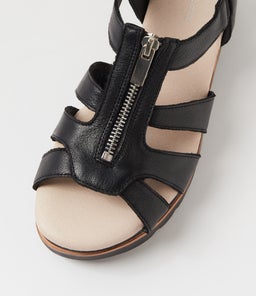 WASTROS DJ BLACK BLACK SOLE LEATHER