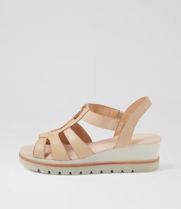 WASTROS DJ CAMEL IVORY SOLE LEATHER