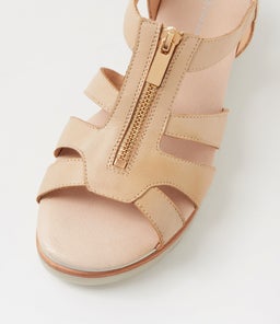 WASTROS DJ CAMEL IVORY SOLE LEATHER