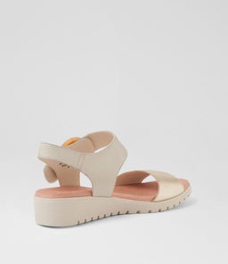 MANESSAY DJ PALE GOLD ALMOND LEATHER