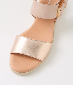 MANESSAY DJ PL ROSE GOLD ROSE LEATHER