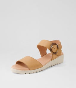MANESSAY DJ DK TAN ALMOND SOLE LEATHER