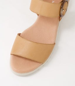MANESSAY DJ DK TAN ALMOND SOLE LEATHER