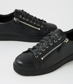 JELORIAS DJ BLACK BLACK SOLE LEATHER