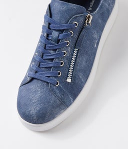 JELORIAS DJ BLUE DISTRESS DENIM LEATHER