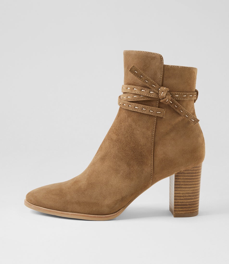 Adaire Light Choc Suede Ankle Boots