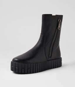 BLUMA DJ BLACK BLACK SOLE LEATHER