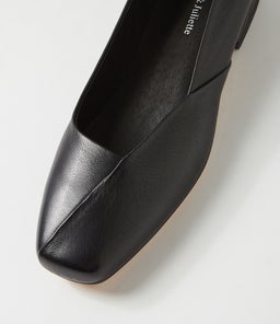 BAVARI DJ BLACK BLACK LEATHER