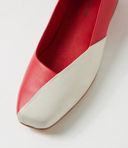 BAVARI DJ IVORY NEW RED LEATHER