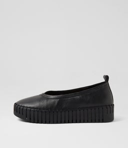 BEATON DJ BLACK BLACK SOLE LEATHER