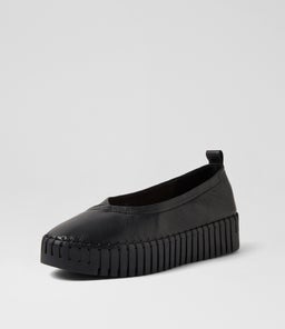 BEATON DJ BLACK BLACK SOLE LEATHER