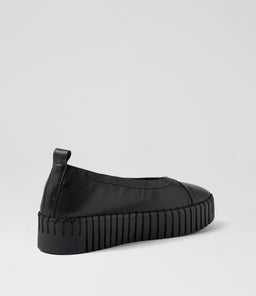 BEATON DJ BLACK BLACK SOLE LEATHER
