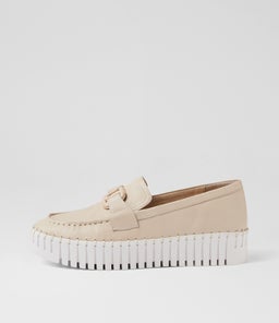 BURGESY DJ VANILLA WHITE SOLE LEATHER