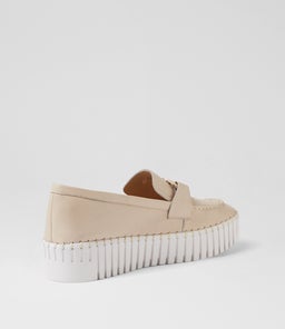 BURGESY DJ VANILLA WHITE SOLE LEATHER