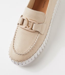 BURGESY DJ VANILLA WHITE SOLE LEATHER