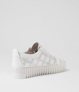 BOWIEZ DJ WHITE WHITE SOLE LEATHER