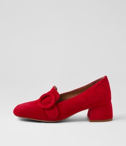 CAYENNE DJ RED SUEDE