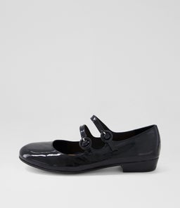 DEEN DJ BLACK PATENT LEATHER