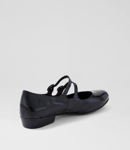 DEEN DJ BLACK PATENT LEATHER