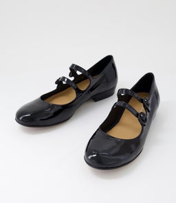 DEEN DJ BLACK PATENT LEATHER