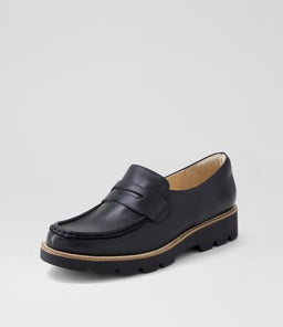 DORTE DJ BLACK BLACK SOLE LEATHER