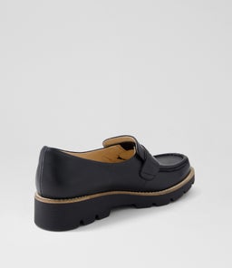 DORTE DJ BLACK BLACK SOLE LEATHER