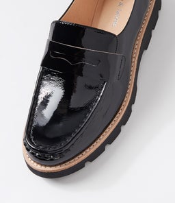 DORTE DJ BLACK BLACK SOLE PATENT LEATHER