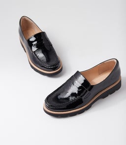 DORTE DJ BLACK BLACK SOLE PATENT LEATHER