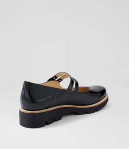 DABBIE DJ BLACK BLACK SOLE PATENT LEATHER