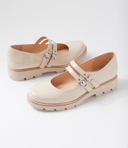 DABBIE DJ VANILLA VANILLA SOLE PATENT LEATHER