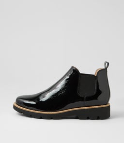 DRARIA DJ BLACK BLACK SOLE PATENT LEATHER