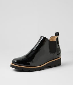 DRARIA DJ BLACK BLACK SOLE PATENT LEATHER