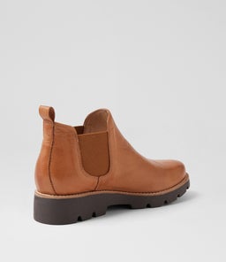 DRARIA DJ DK TAN CHOC SOLE LEATHER