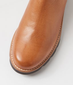 DRARIA DJ DK TAN CHOC SOLE LEATHER