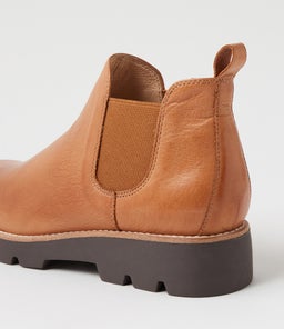 DRARIA DJ DK TAN CHOC SOLE LEATHER