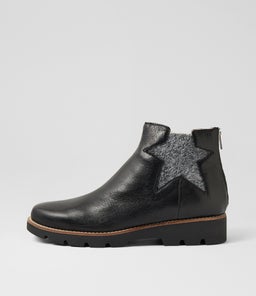 DIXEYS DJ BLACK LEATHER ELASTIC