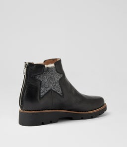 DIXEYS DJ BLACK LEATHER ELASTIC