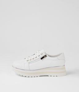 EAMMES DJ WHITE LEATHER