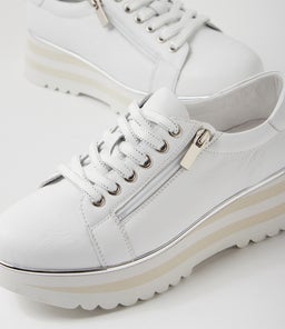 EAMMES DJ WHITE LEATHER