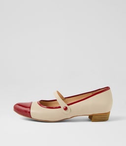 ERNST DJ DK RED VANILLA PATENT LEATHER