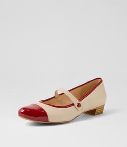 ERNST DJ DK RED VANILLA PATENT LEATHER