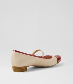 ERNST DJ DK RED VANILLA PATENT LEATHER