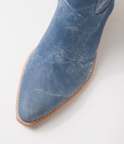 ESTEBAN DJ BLUE DISTRESS DENIM LEATHER