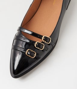 ELIORA DJ BLACK PATENT LEATHER