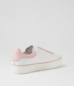 FALIT DJ WHITE PINK LEATHER