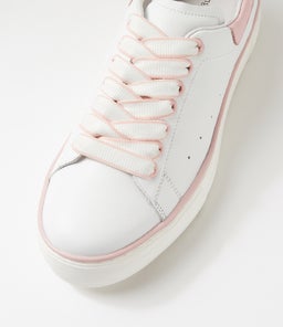 FALIT DJ WHITE PINK LEATHER