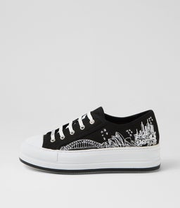 GILLERSY DJ BLACK WHITE CANVAS
