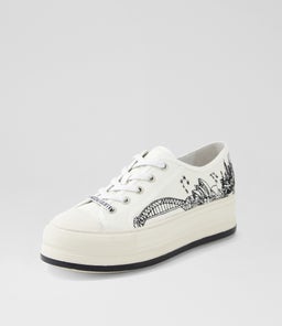 GILLERSY DJ OFF WHITE BLACK CANVAS